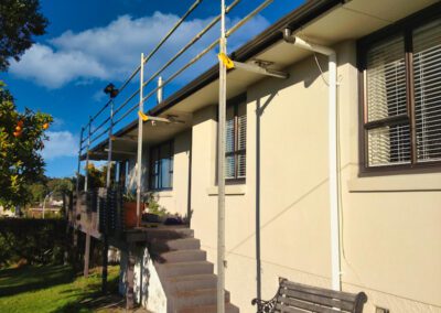 Hi-Top scaffolding for a residential new build 2